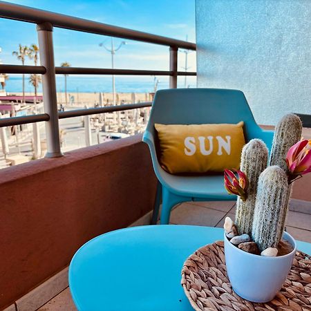 Superbe T2 vue mer avec ascenseur Canet-en-Roussillon Exterior foto