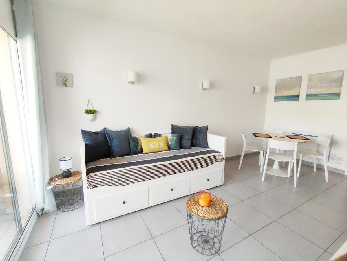 Superbe T2 vue mer avec ascenseur Canet-en-Roussillon Exterior foto