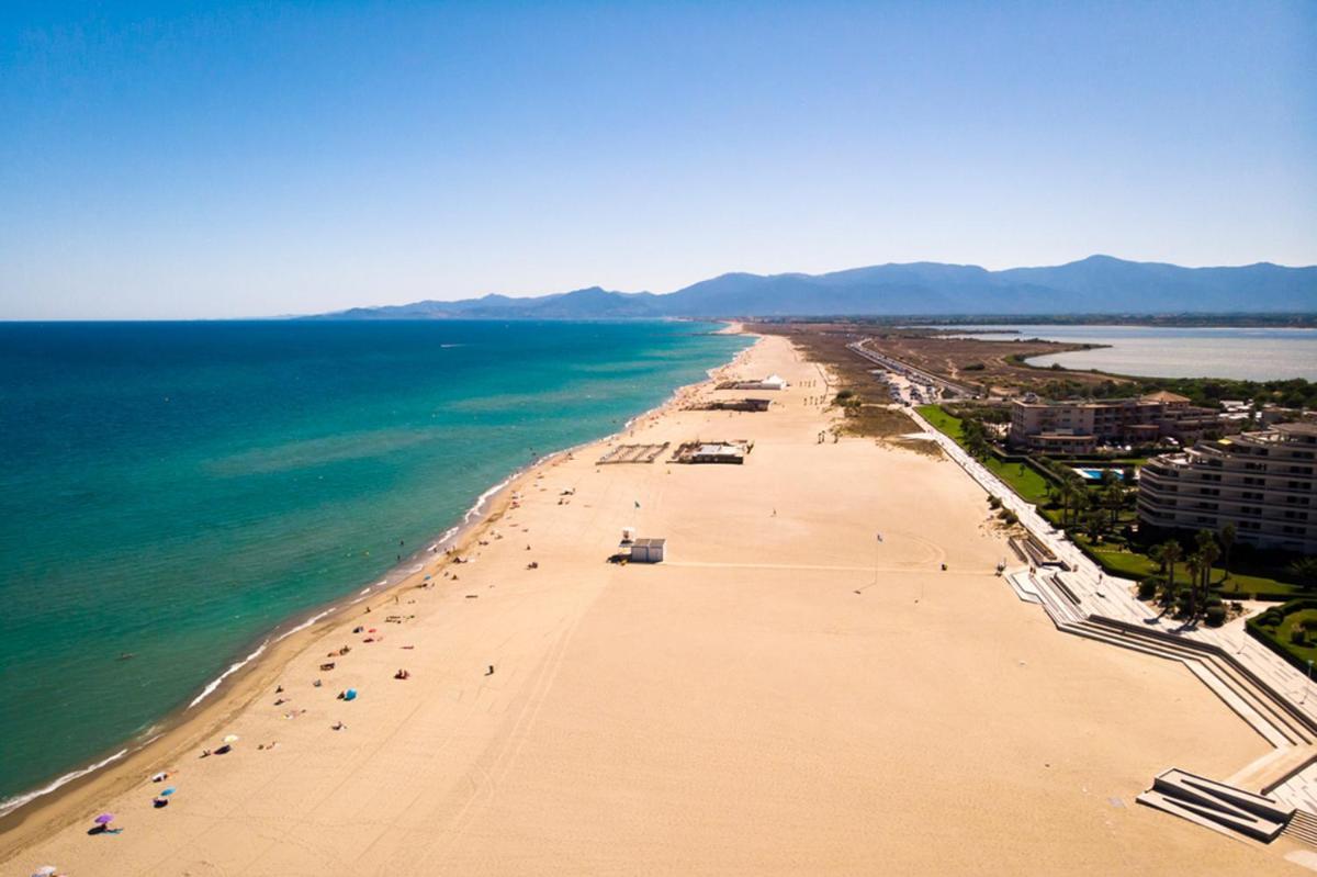 Superbe T2 vue mer avec ascenseur Canet-en-Roussillon Exterior foto